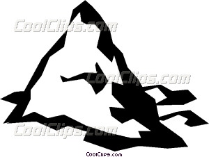 300x226 Mountain Top Vector Clip Art
