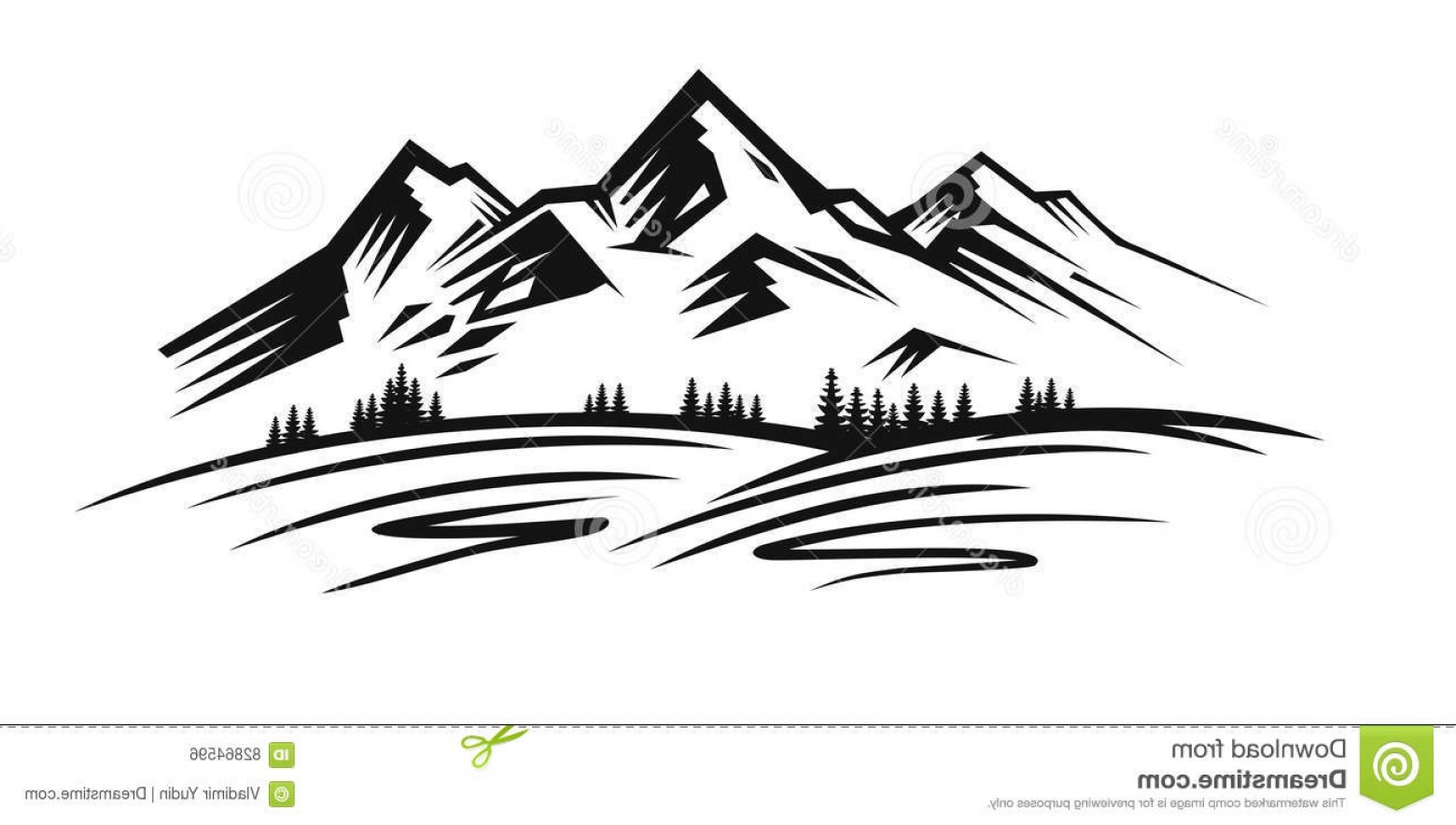 Mountain Vector at GetDrawings | Free download