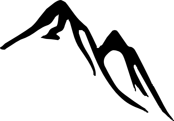 600x416 Collection Of Free Mountains Vector Night. Download On Ubisafe