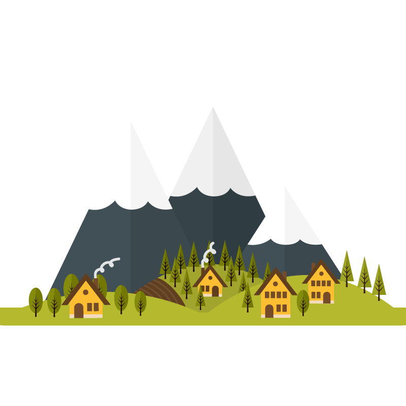 800x800 Deep In The Mountains Vector 800800 Transprent Png Free Download