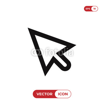 400x400 Cursor Vector Icon. Mouse, Pointer, Click Symbol Buy Photos Ap