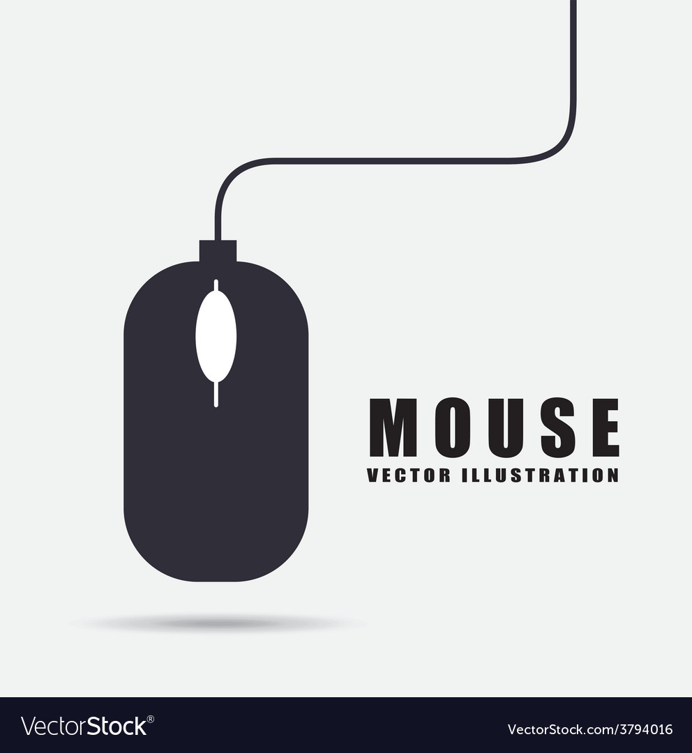 992x1080 Mouse Icon Vector