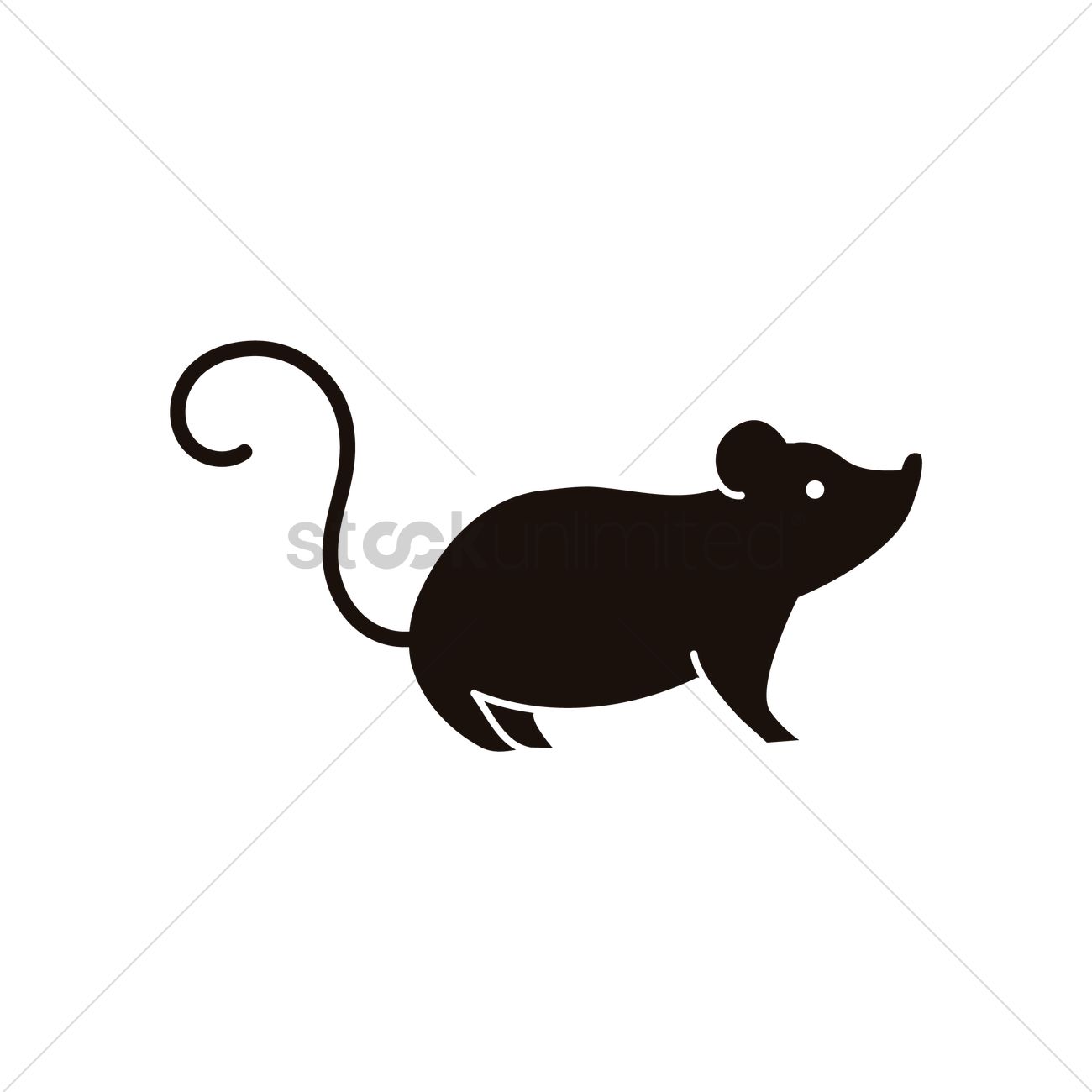 1300x1300 Mouse Icon Vector Image
