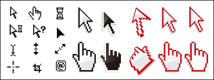 425x160 Free Download Of System Of The Mouse Pointer Vector Material