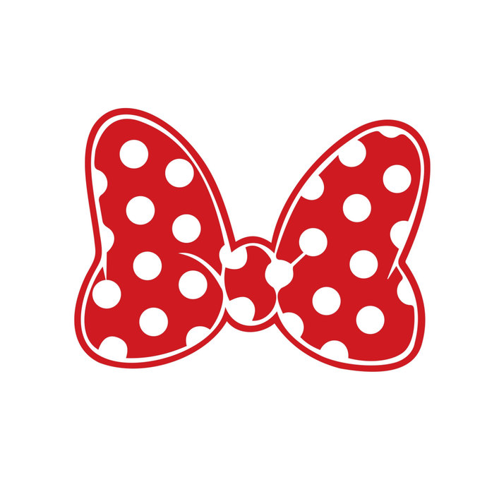 690x690 Minnie Mouse Polka Dot Bow Graphics Design By Vectordesign On Zibbet