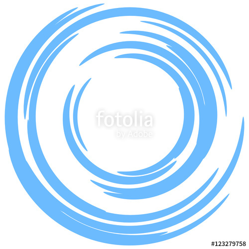 500x500 The Sliding Wheel In The Movement. The Circle Drawn By Brush