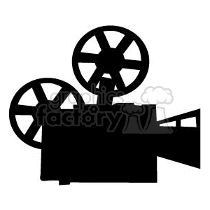 300x300 Royalty Free Movie Camera 371566 Vector Clip Art Image