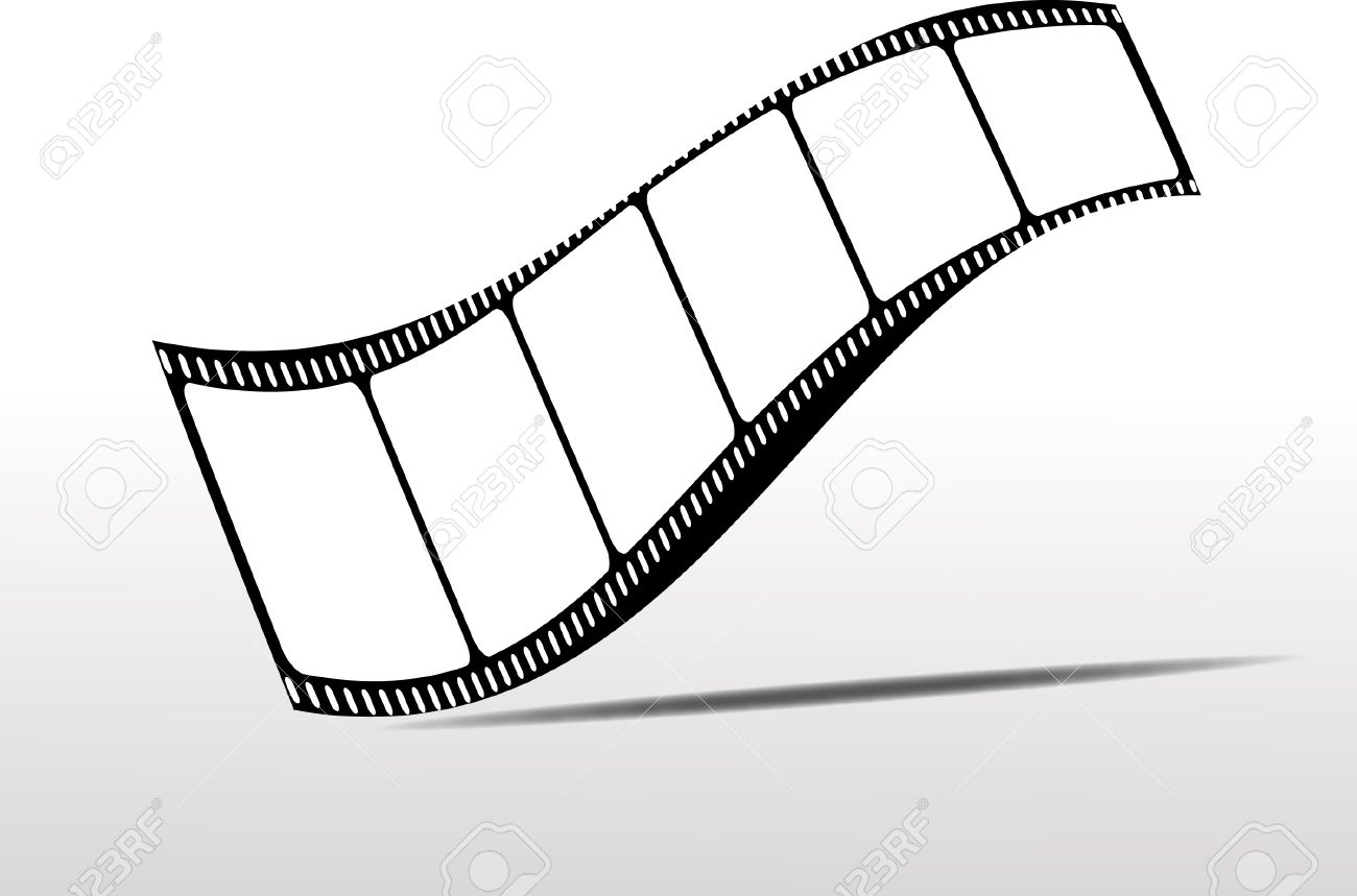 1300x859 Movie Clipart Roll Vector