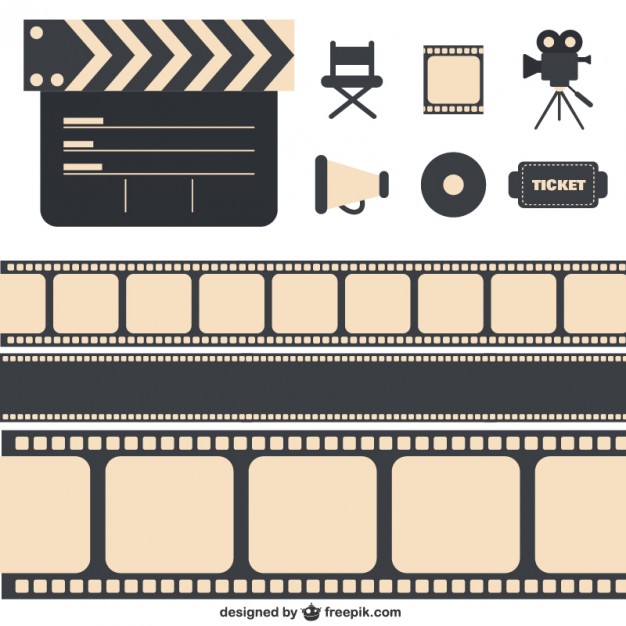 626x626 Cinema Pack Vector Free Download