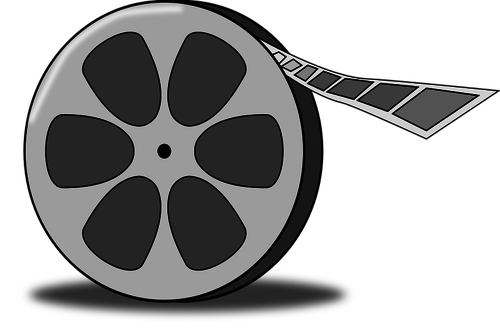 500x329 Film Reel Vector Illustration Public Domain Vectors