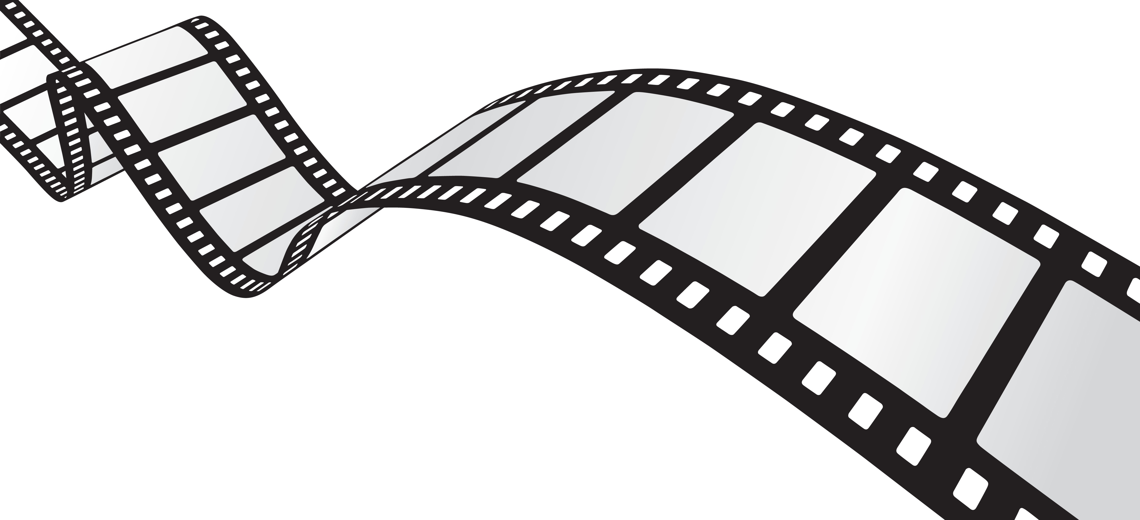 4455x2034 Color Movie Reel Clipart
