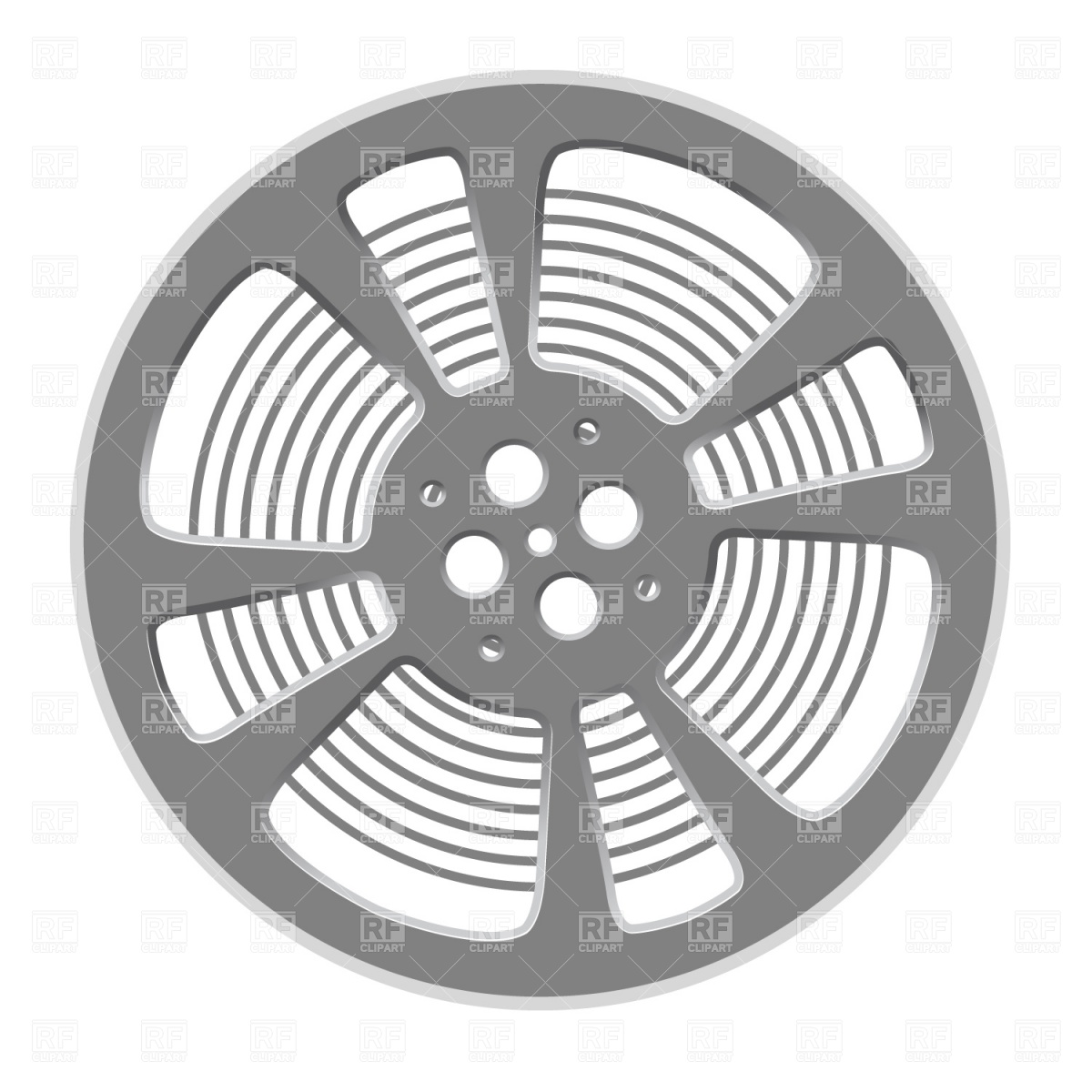 1200x1200 Film Reel Icon Vector Image Vector Artwork Of Objects Prague