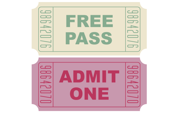 600x380 Free Free Vector Movie Tickets Psd Files, Vectors Amp Graphics