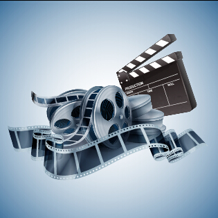 315x314 Cinema Movie Vector Background Graphics 06 Free Download