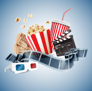 318x315 Cinema Movie Vector Background Graphics 08 Free Download