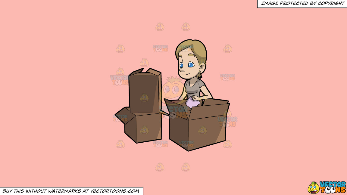 Moving Boxes Vector