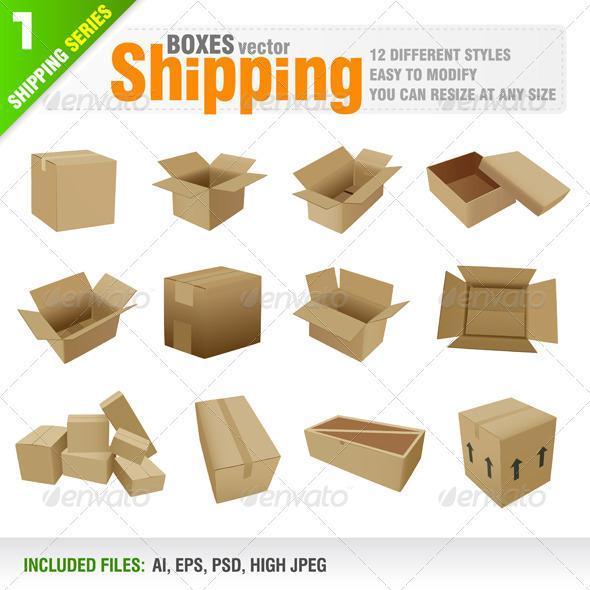 590x590 Vector Box With Psd Layered Files Psddude
