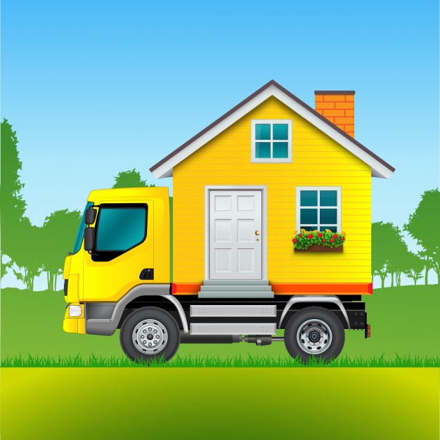 626x626 Moving Truck Background Vector Free Download
