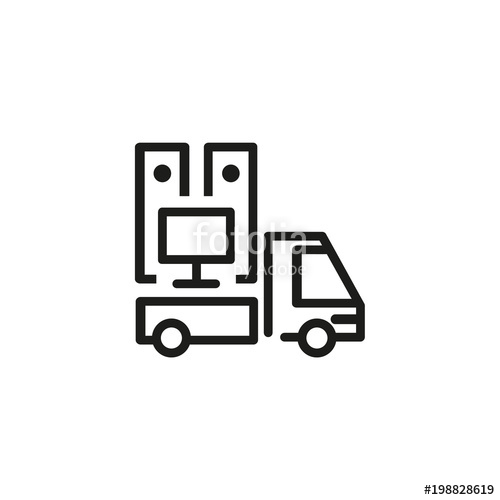 500x500 Moving Truck Icon Stock Image And Royalty Free Vector Files On