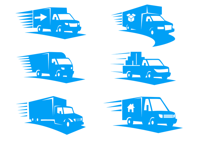 700x490 Moving Van Logo Vector