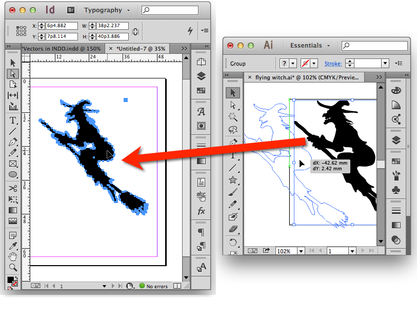 813x624 Using Indesign, Illustrator, And Photoshop Together Moving