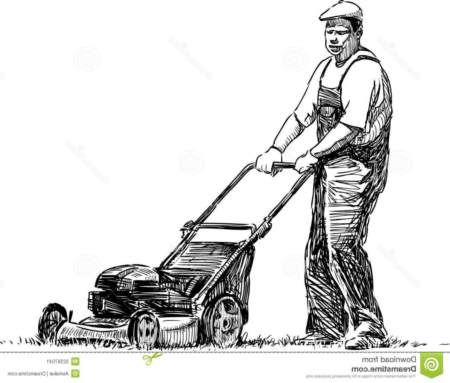 1560x1329 Lawn Mowing Vector Art Geekchicpro