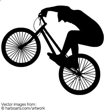 335x355 Download Mtb Jumping Silhouette