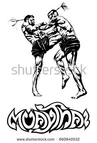 318x470 Collection Of Muay Thai Drawing High Quality, Free Cliparts