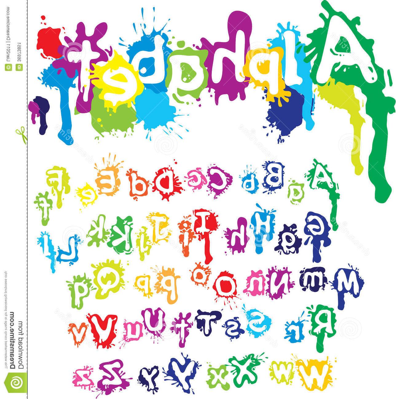 1290x1300 Best Hd Mud Splatter Font Vector Image Free Vector Art, Images