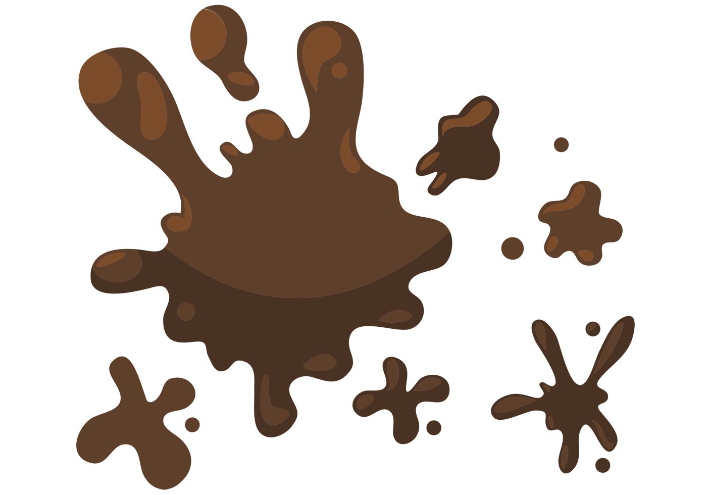 1400x980 Mud Free Vector Art