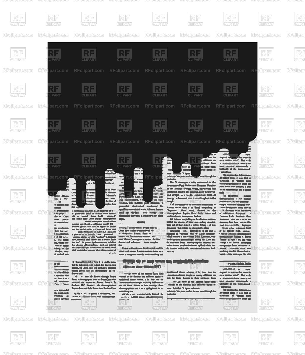1032x1200 Mud In Newspaper Vector Image Vector Artwork Of Icons And