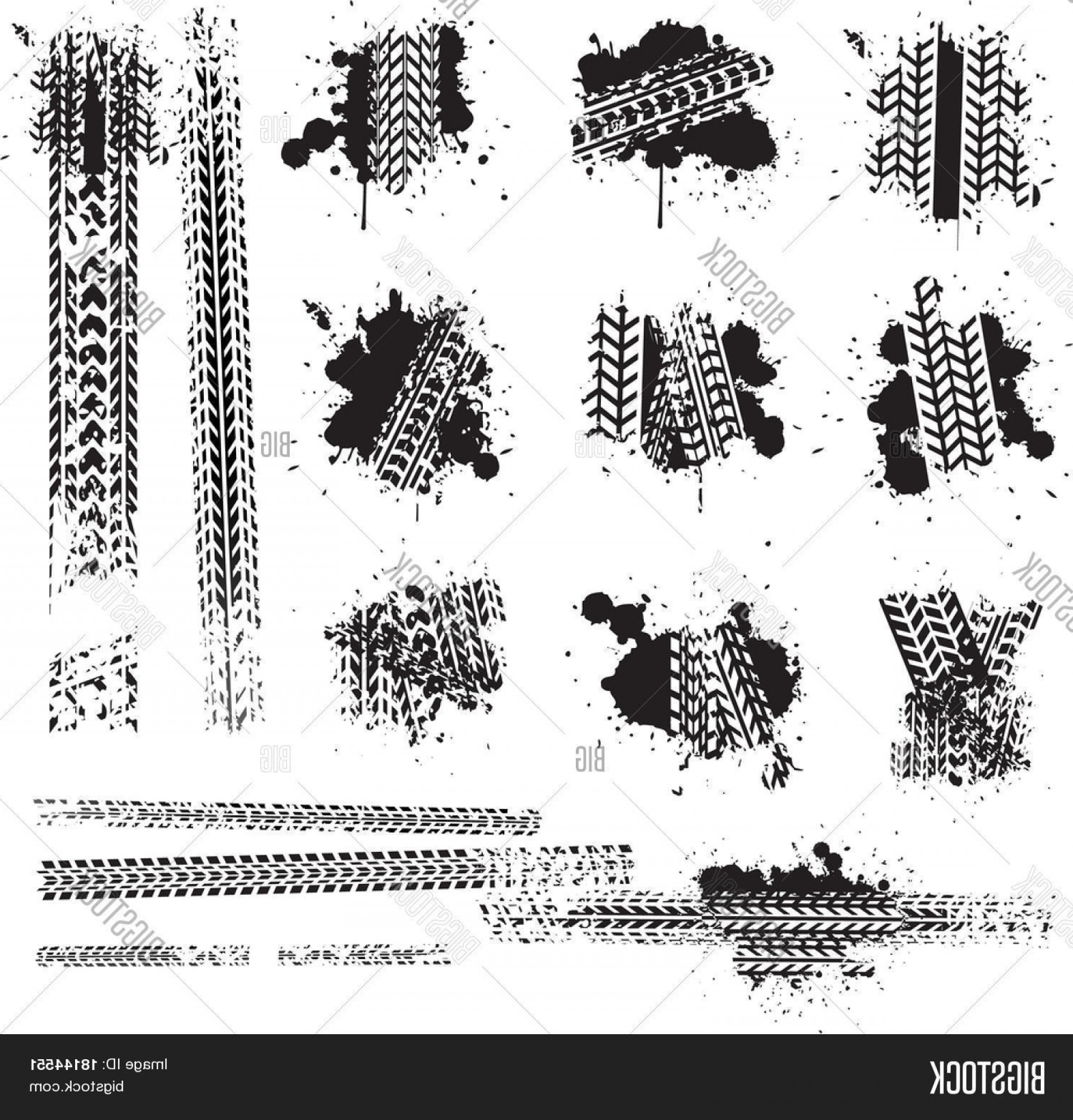 1800x1879 Muddy Tire Track Vector Sohadacouri