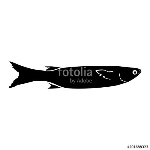 500x500 Mullet Fish Vector Icon Stock Image And Royalty Free Vector Files
