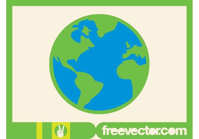 700x490 Icono Del Mundo Del Vector