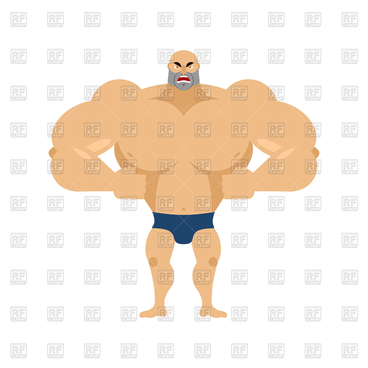 1200x1200 Athlete Angry Emoji Vector Image Vector Artwork Of People