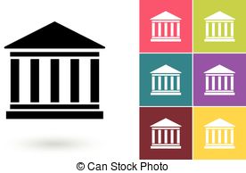 276x194 Museum Clipart Icon Vector