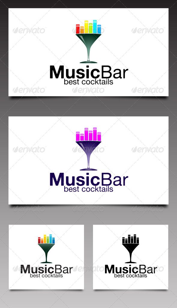 590x1024 Music Bar Logo By Designer Bg Music Bar Is Modern And Unique Logo