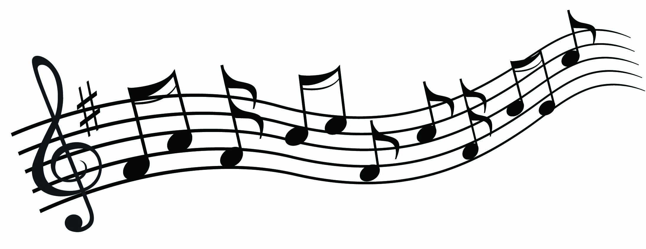 2184x843 Music Sheet Clip Art Free Library