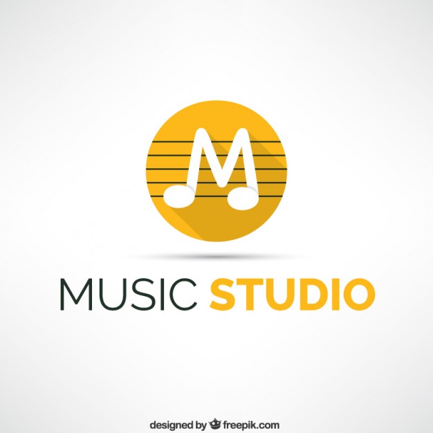 626x626 Music Studio Logo Vector Free Download