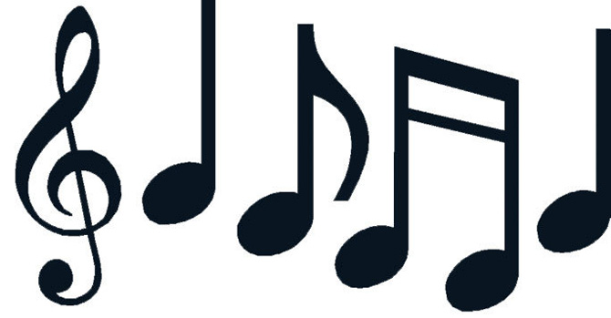 670x349 Music Notes Vector 4 An Images Hub