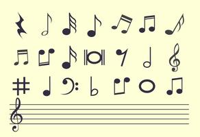 292x200 Music Notes Free Vector Art