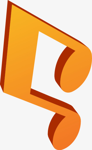 317x513 3d Music Symbol Vector Material, 3d, Musical Note, Vector Png And