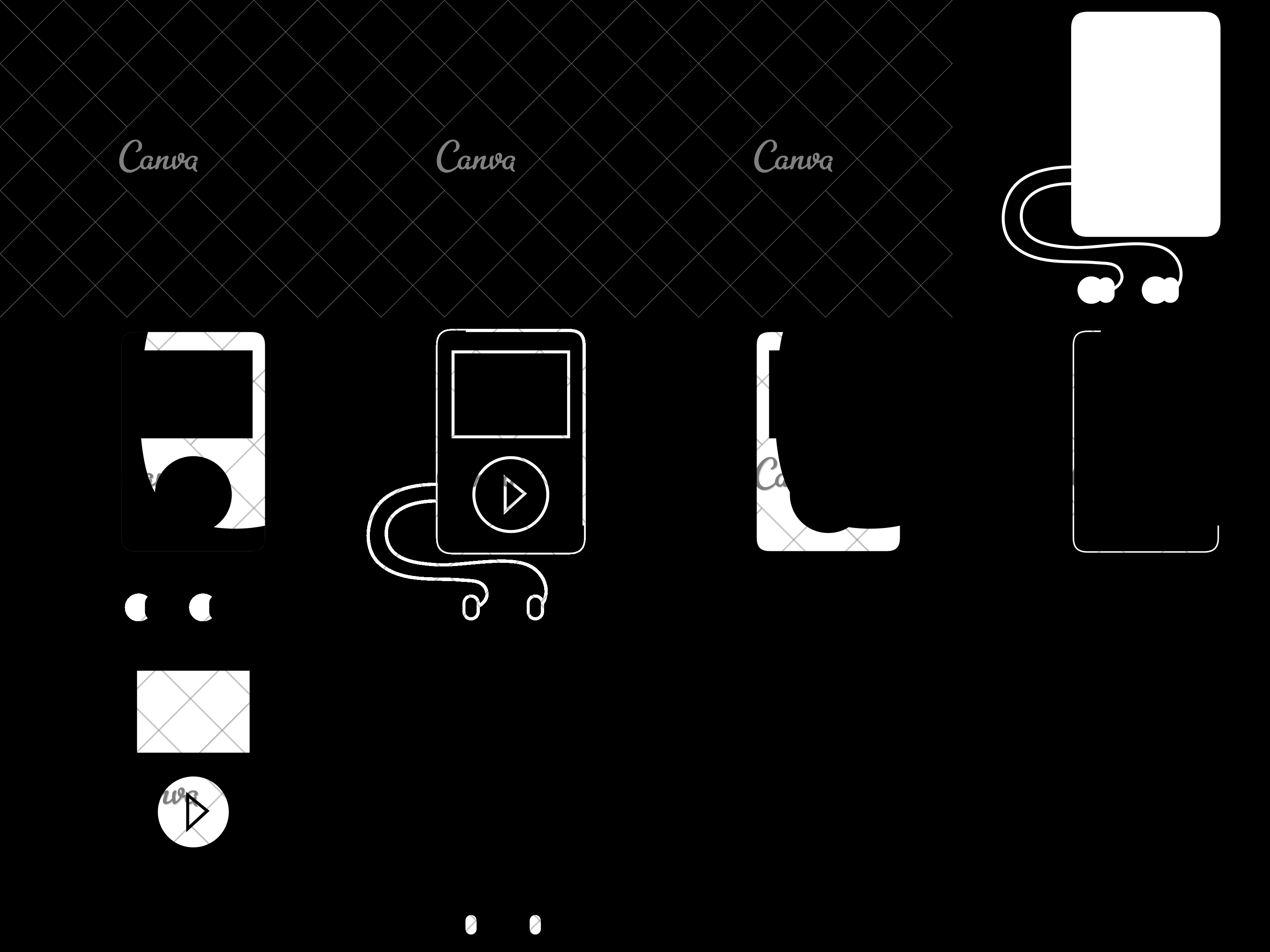 3200x2400 Music Player Vector