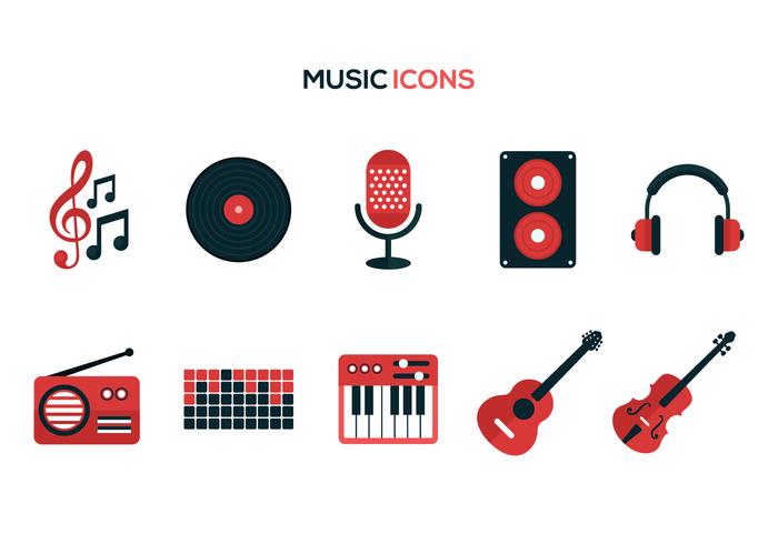 700x490 Free Music Vector Icons