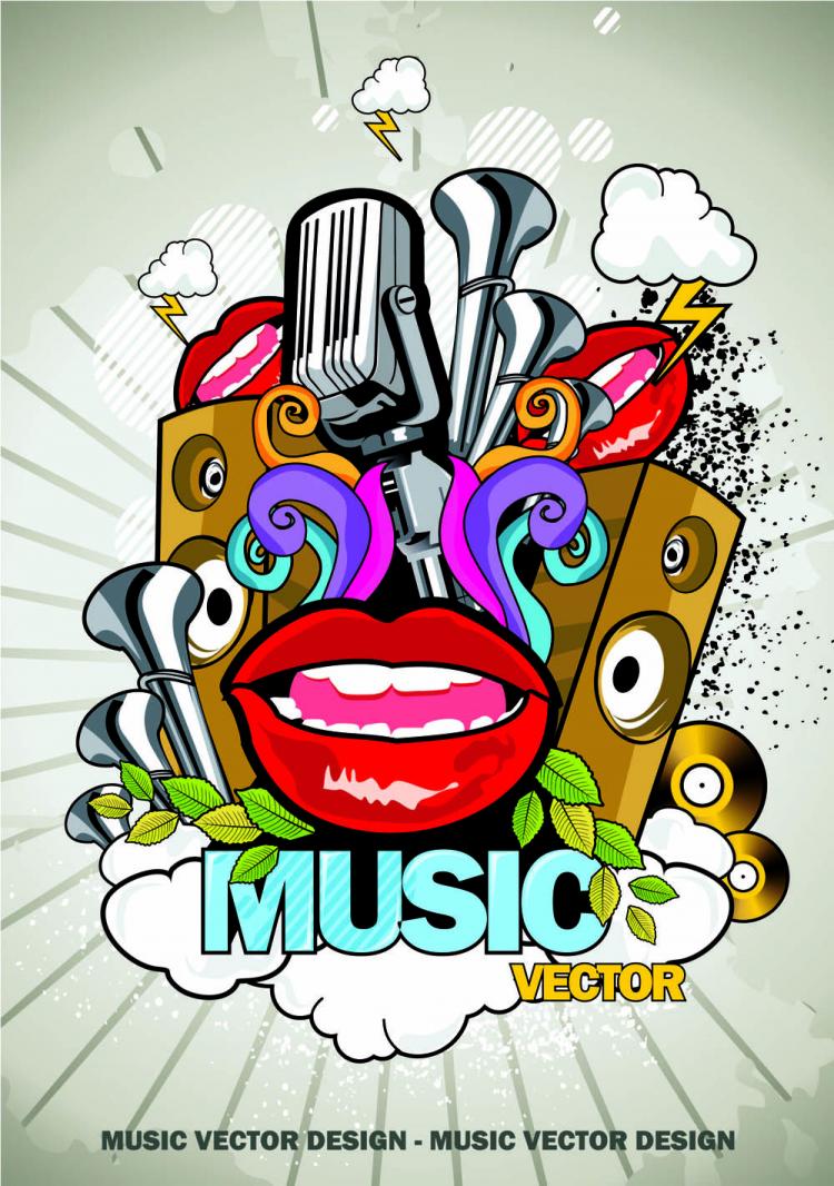 750x1066 Trend Of Music Posters 02 Vector Free Vector 4vector