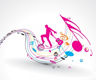 336x280 Music Theme Vector