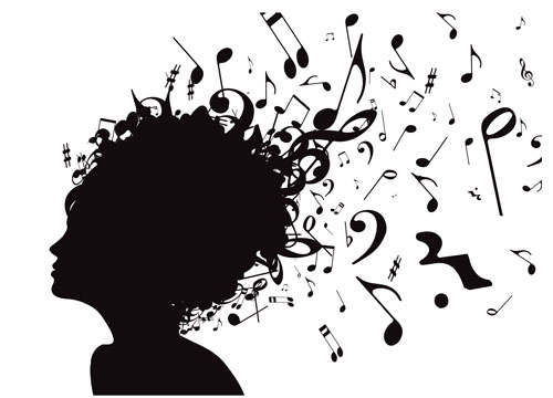 500x360 Music Note And People Vector 02 Free Download