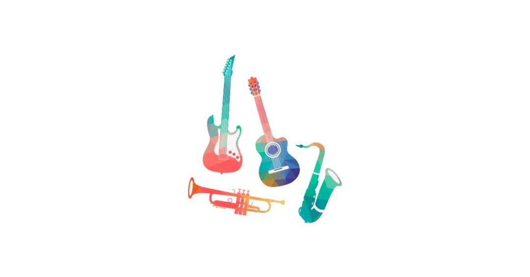 1080x565 Music Instruments Free Vector And Png The Graphic Cave