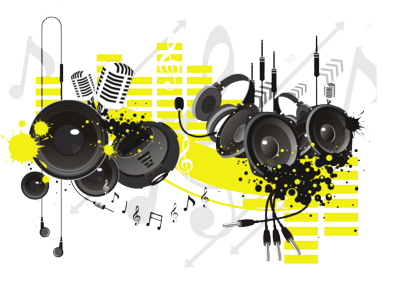 400x283 Music Vector