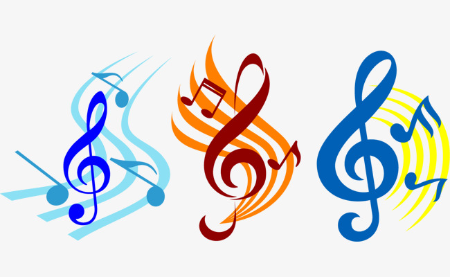 650x400 Background Music Vector Elements Png, Sheet Music, Vector, Vector